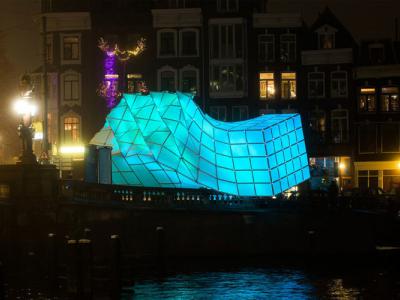 چشم فانوس، غرفه‌ای متفاوت در جشنواره نور آمستردام